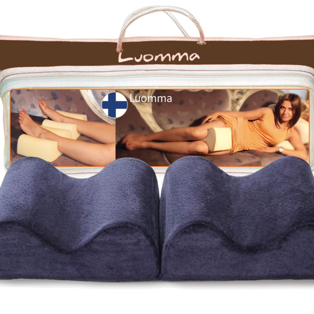 Lumf-507 xotira ko'pikli ortopedik oyoq yostig'i LUMF-507