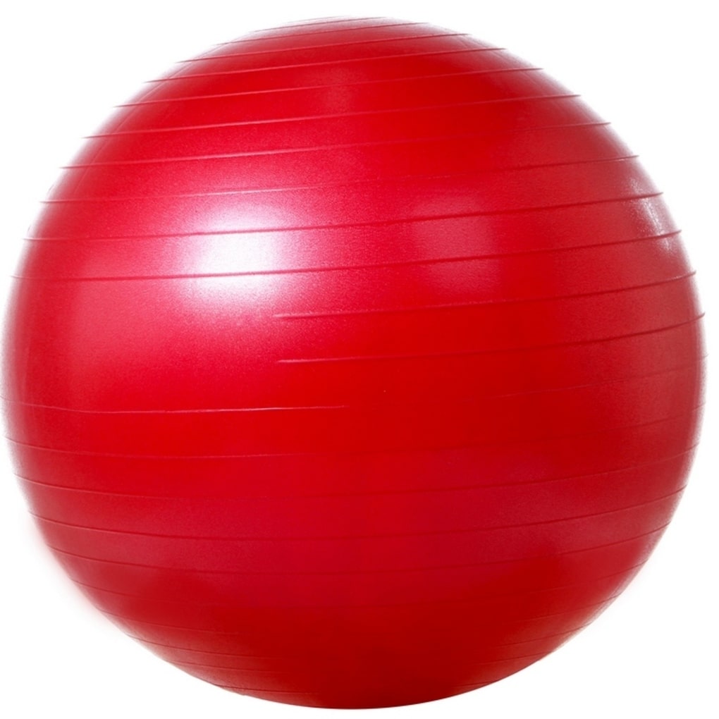 ABS  tizimi bilan gimnastika to'pi silliq VEGA-501/55
